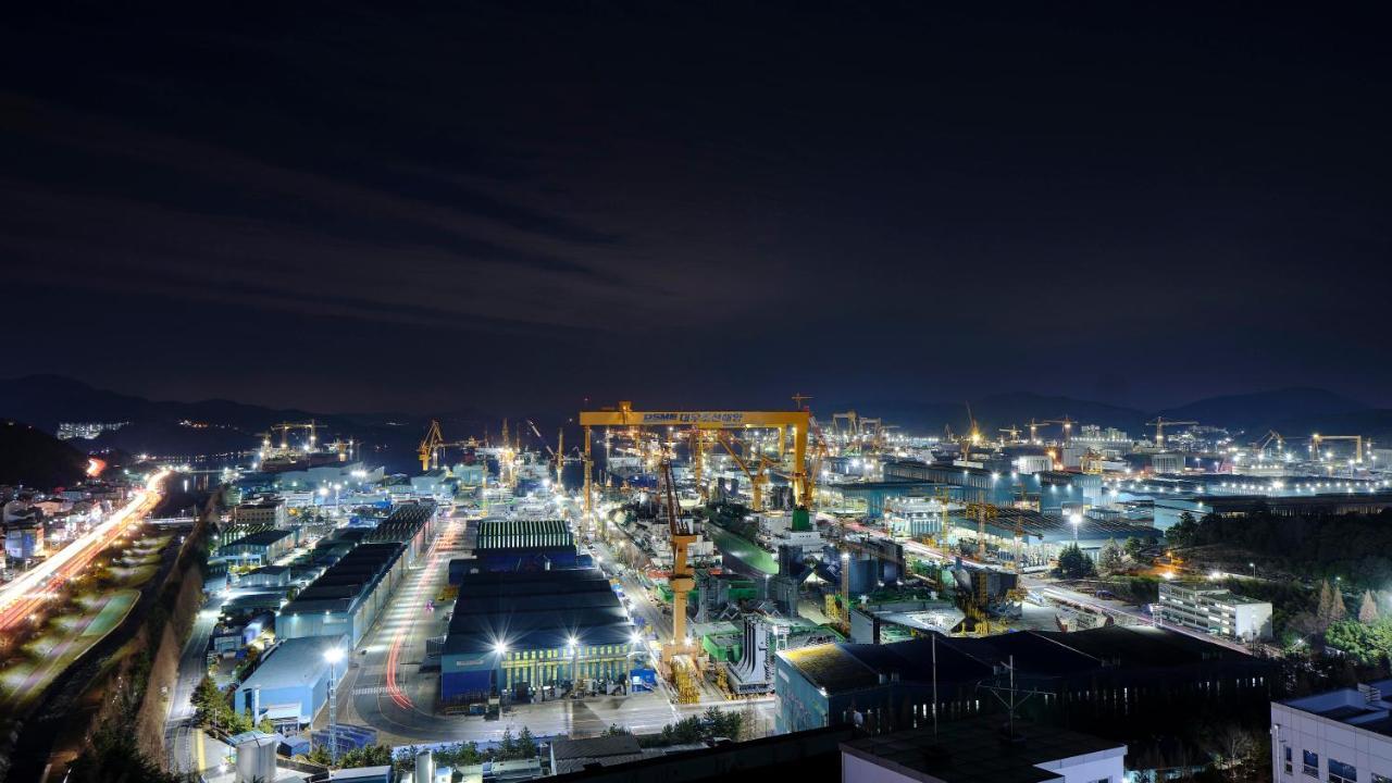 Geoje Leein Stay Hotel Bagian luar foto