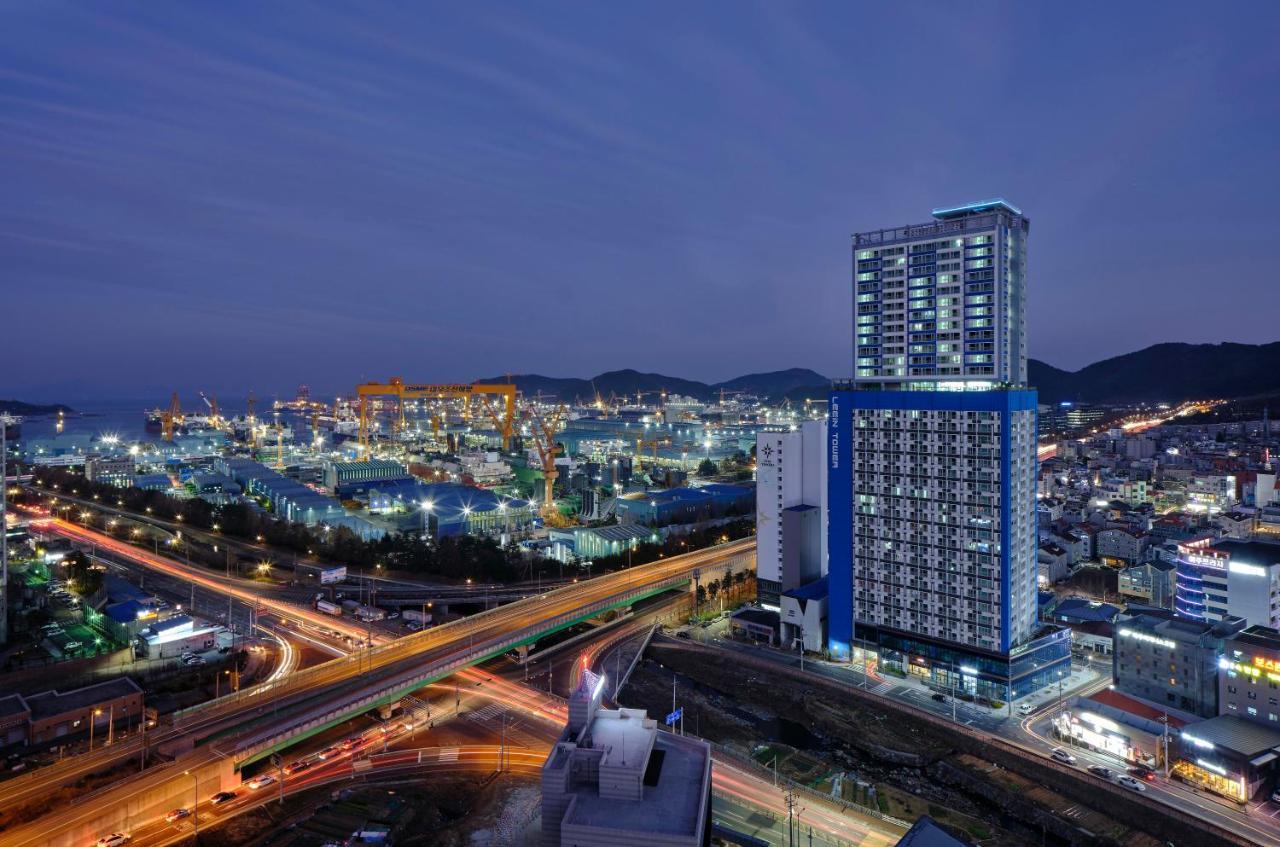 Geoje Leein Stay Hotel Bagian luar foto